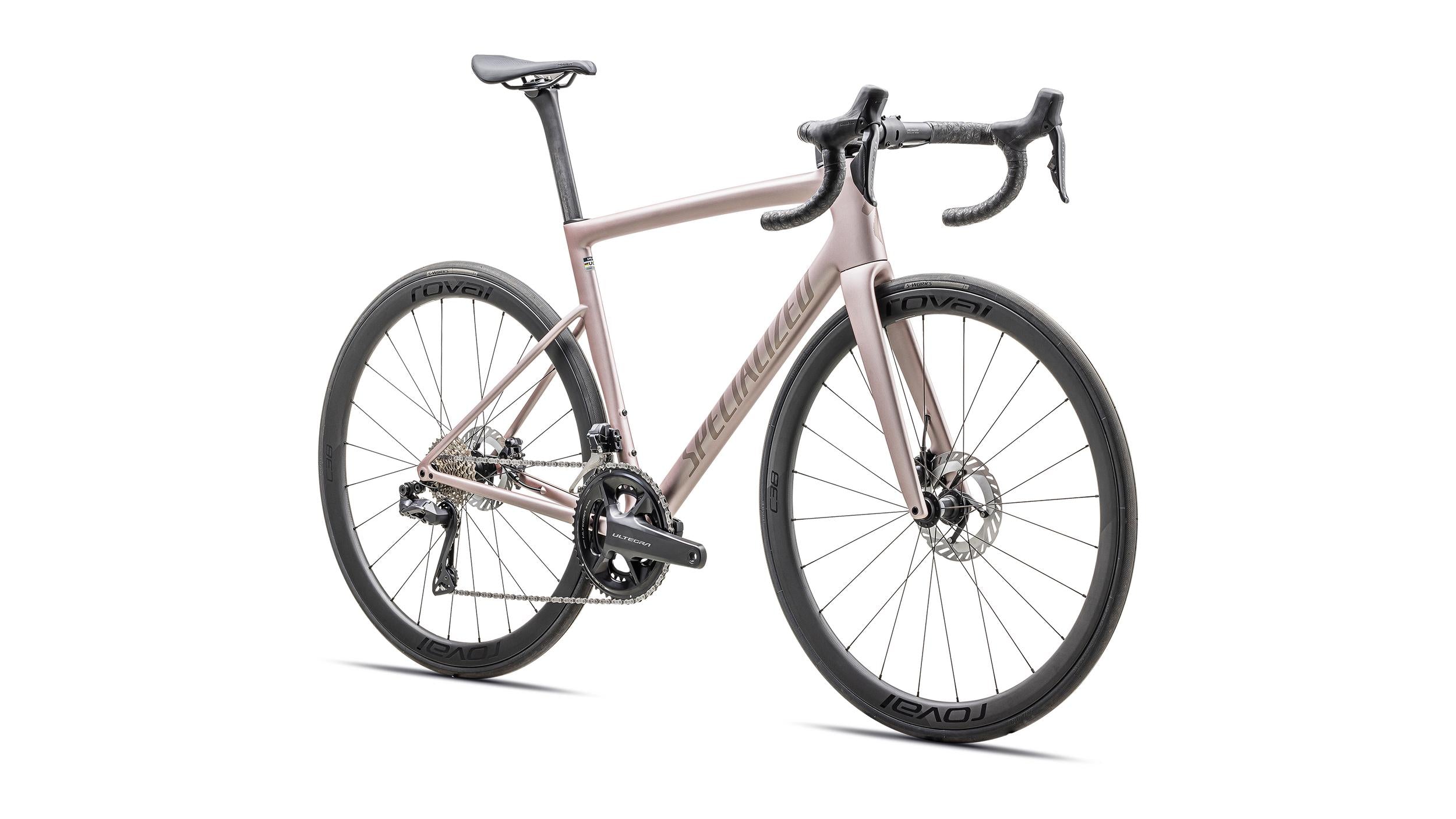 Tarmac SL8 Expert Ultegra Di2 Specialized 2025 Satin Champagne/Black Pearl