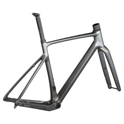 Cuadros Bicicleta Gravel Cuadro Scott Addict Gravel Team HMF 2026 Chrome Silver #2