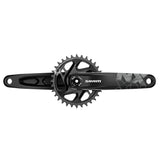 Sram NX Eagle X-Sync2 DUB Fat Bike 4" DM 30t 11/12s Crankset Without Bottom Bracket 170mm Black