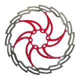 Brake Rotor XLC BR-X02 6-Bolt Silver/Red