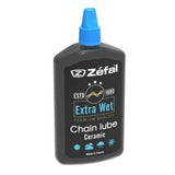 Zefal Extra Wet Lube 120ml Chain Lubricant Bottle Black